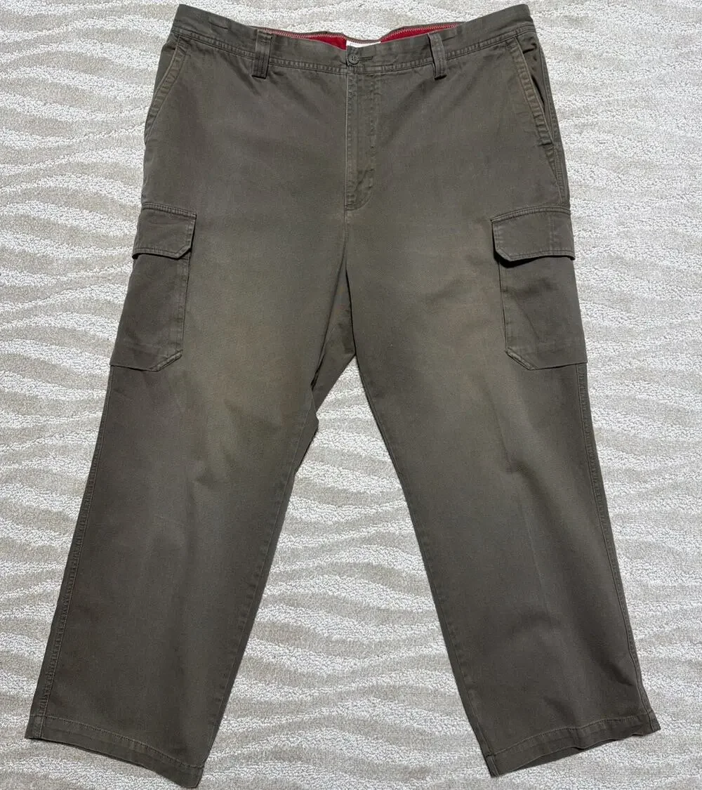 Dockers Cargo Pants Relaxed Fit Flat Front Men's 40X32 Work wear